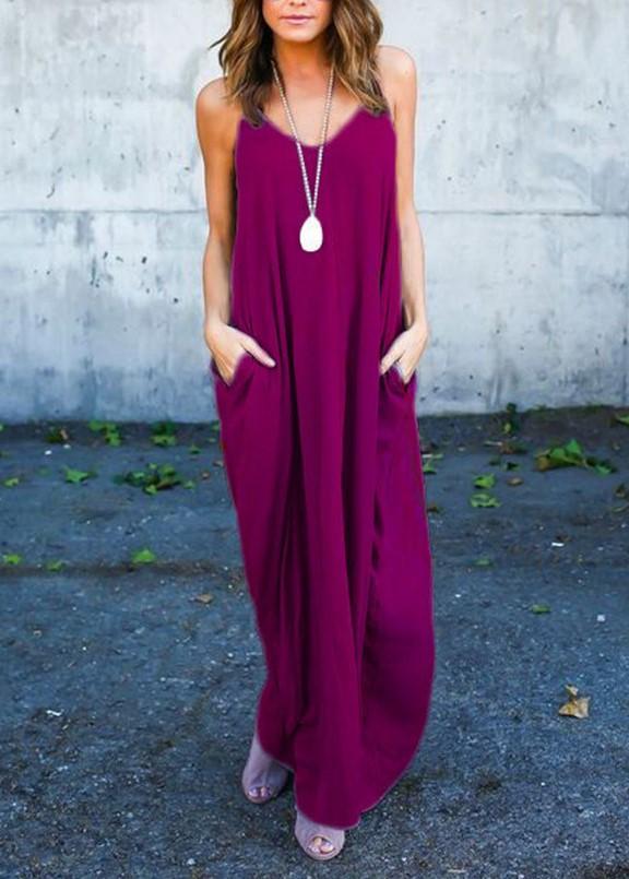 Summer Boho Casual Long Maxi Evening Party Loose Beach Dresses Sundress